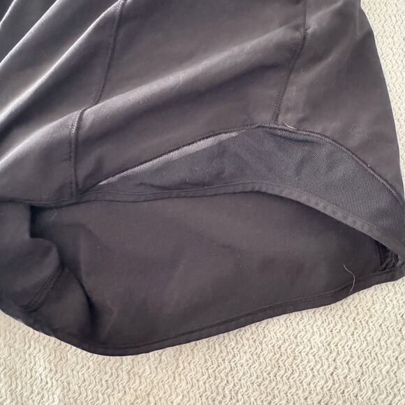 Lululemon Black Hotty Hot Short II Long 4" Inseam Short Size 8 Workout - Picture 3 of 9